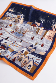 100% Silk Signature Square | La Parisienne