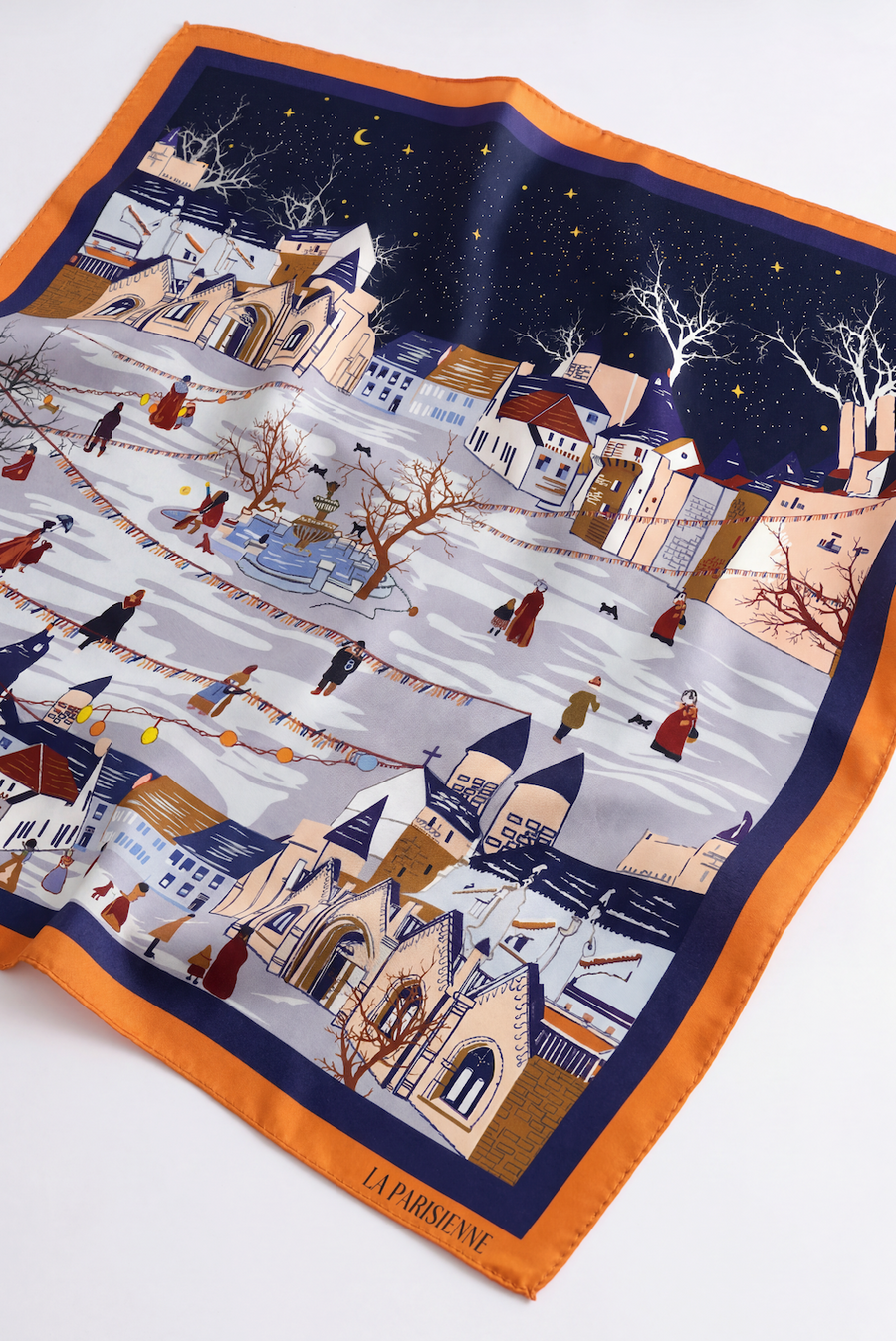 100% Silk Signature Square | La Parisienne