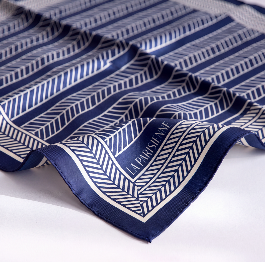 Signature 100% Silk Scarf | La Parisienne