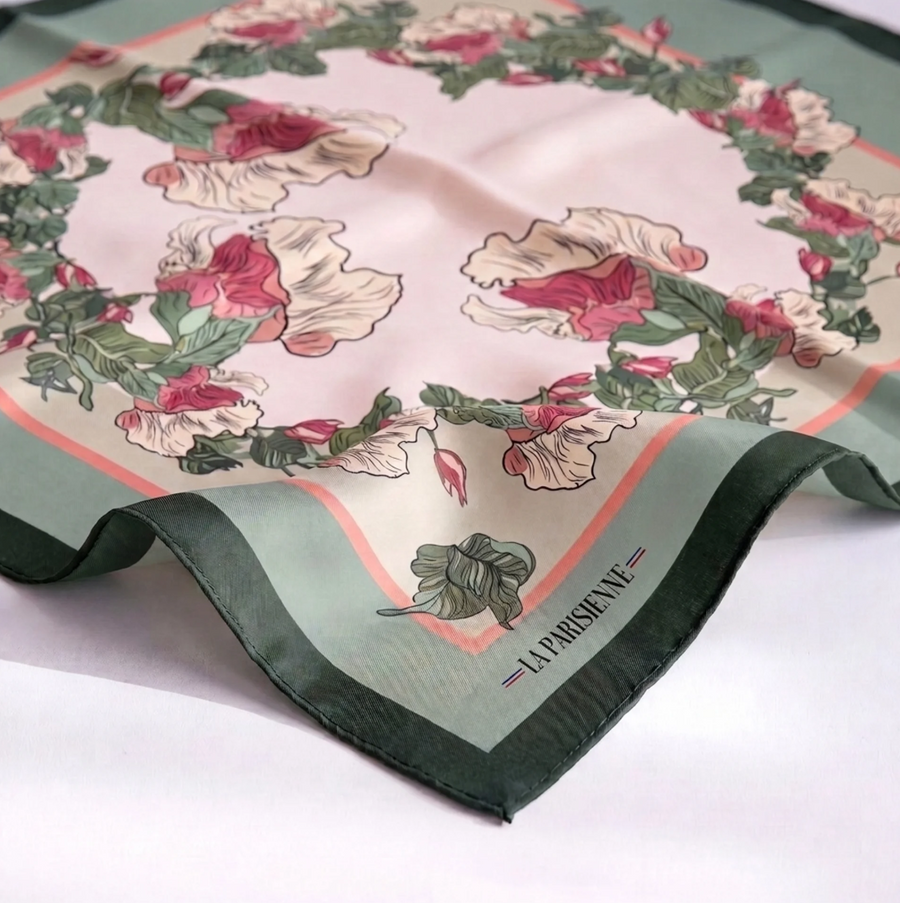 100% Silk Signature Square | La Parisienne