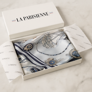 Distinguished Square Silk Scarf | The Parisian 