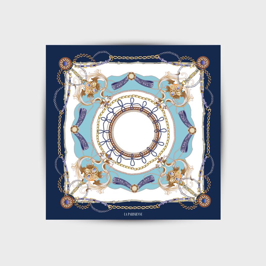 Carré 100% Soie Signature | La Parisienne