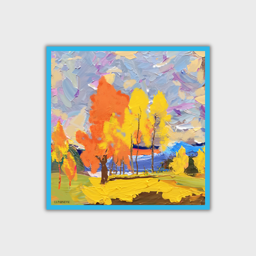 Carré 100% Soie Signature | La Parisienne