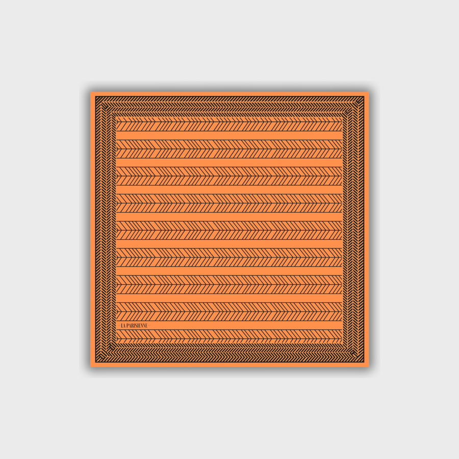 Carré 100% Soie Signature | La Parisienne