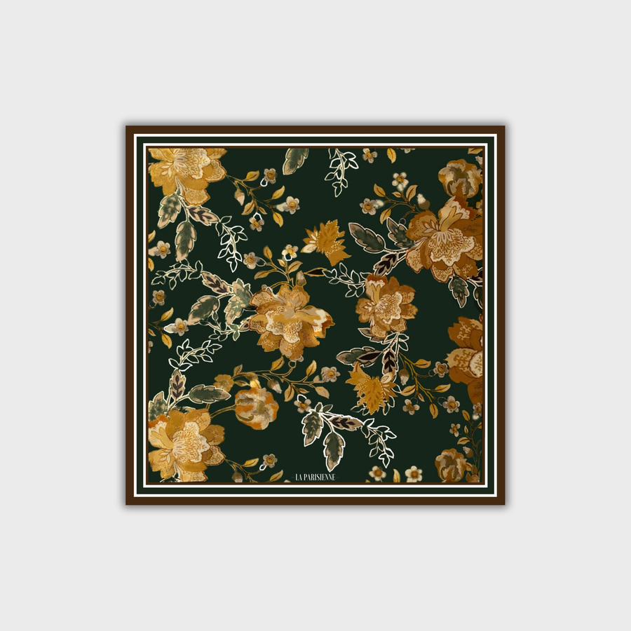 Carré 100% Soie Signature | La Parisienne