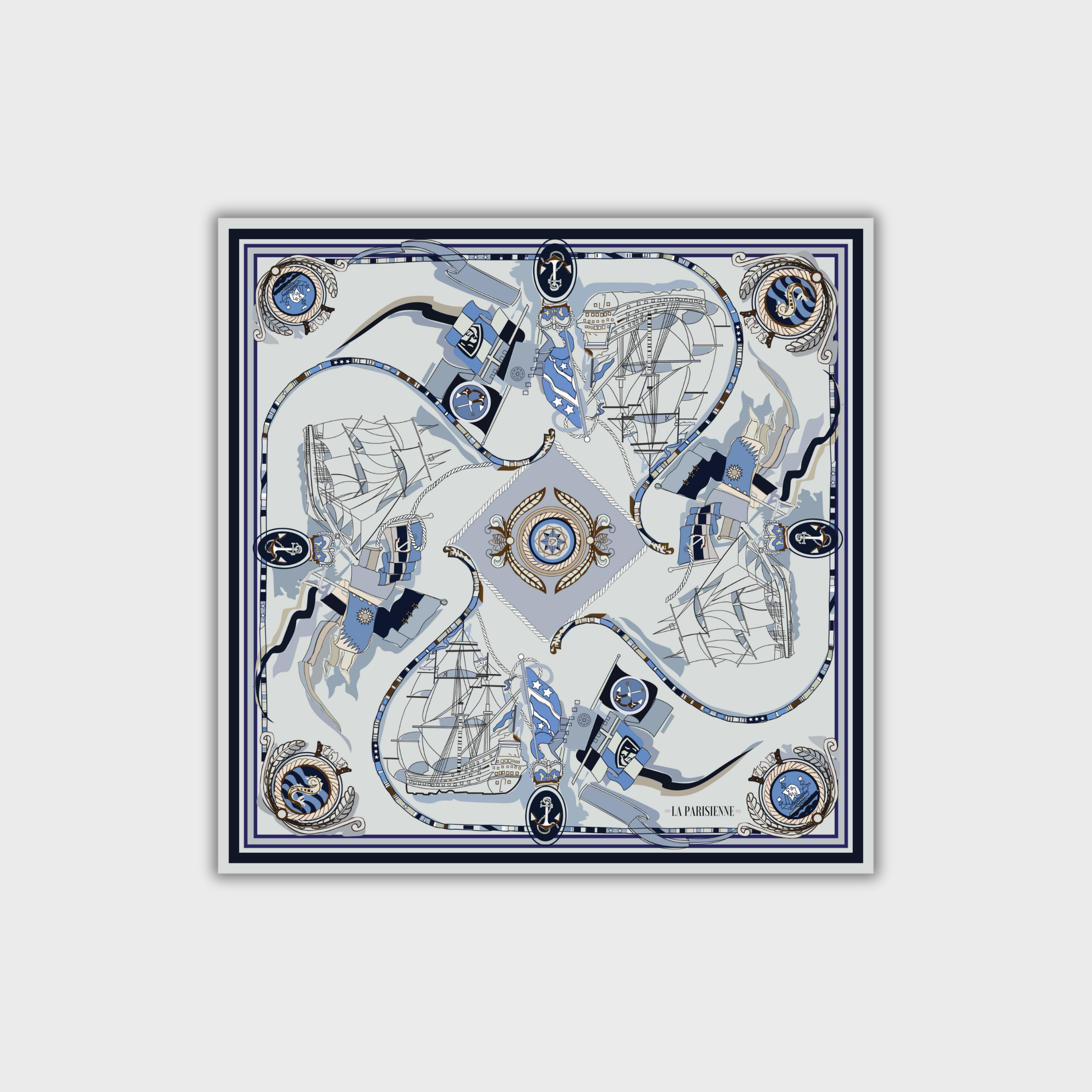 Carré 100% Soie Signature | La Parisienne