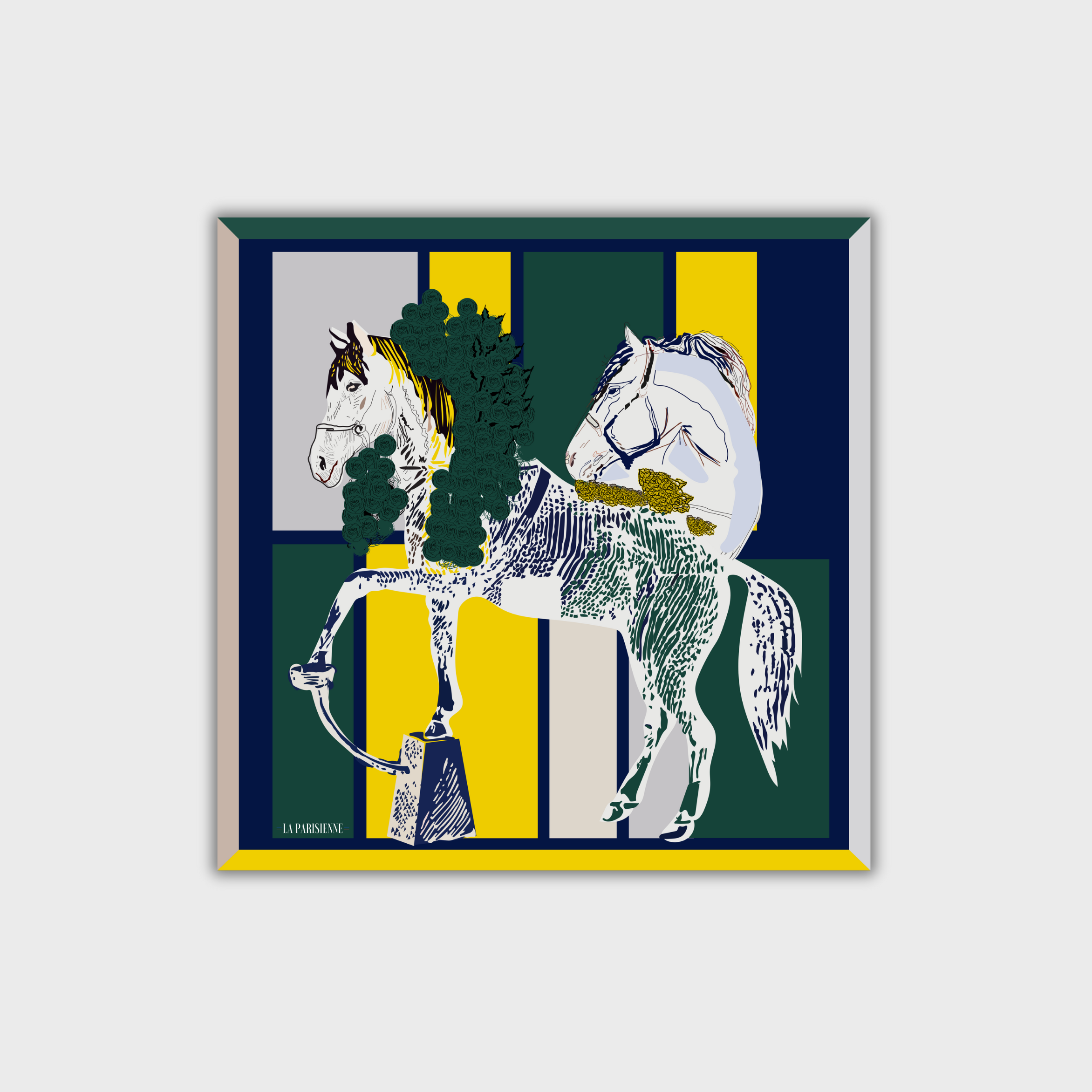 Carré 100% Soie Signature | La Parisienne