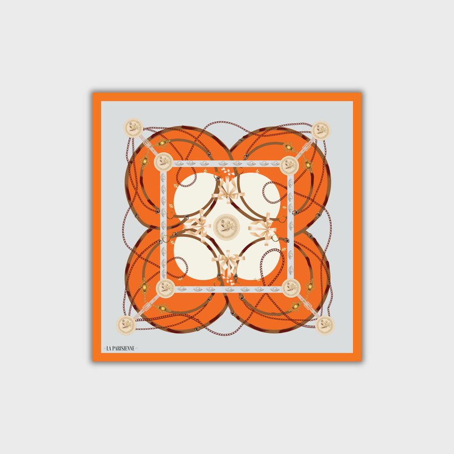 Carré 100% Soie Signature | La Parisienne