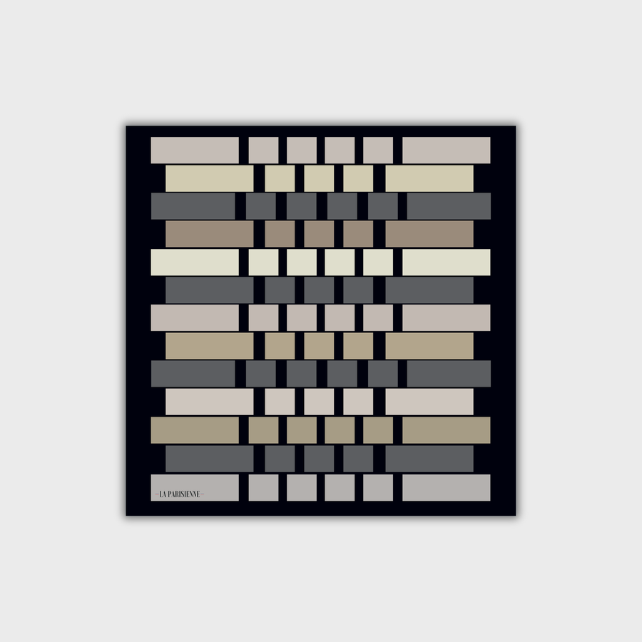 Sciarpa firmata 100% seta | La Parigina