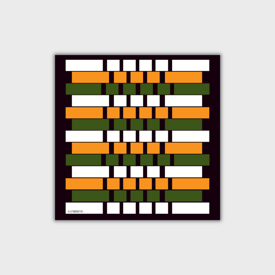 Carré 100% Soie Signature | La Parisienne