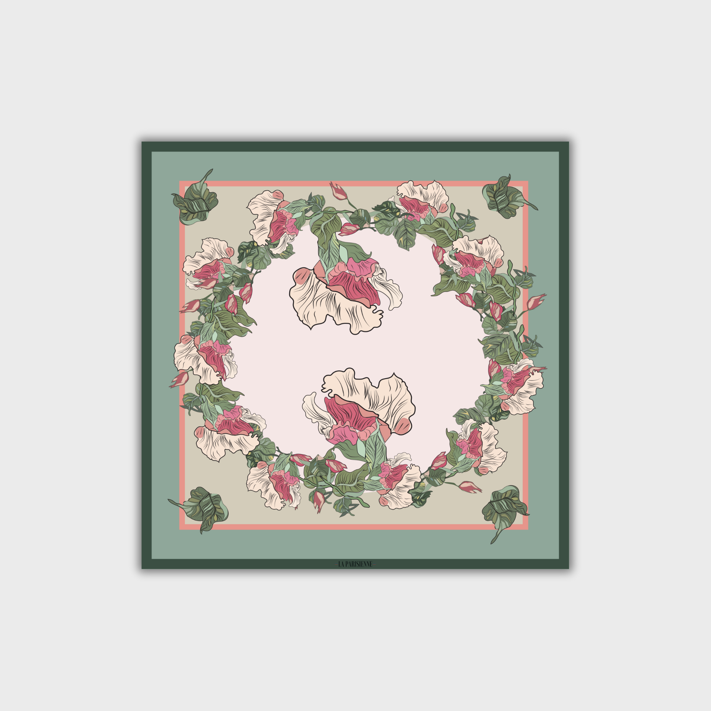 Carré 100% Soie Signature | La Parisienne