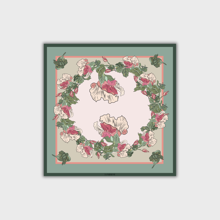 Carré 100% Soie Signature | La Parisienne