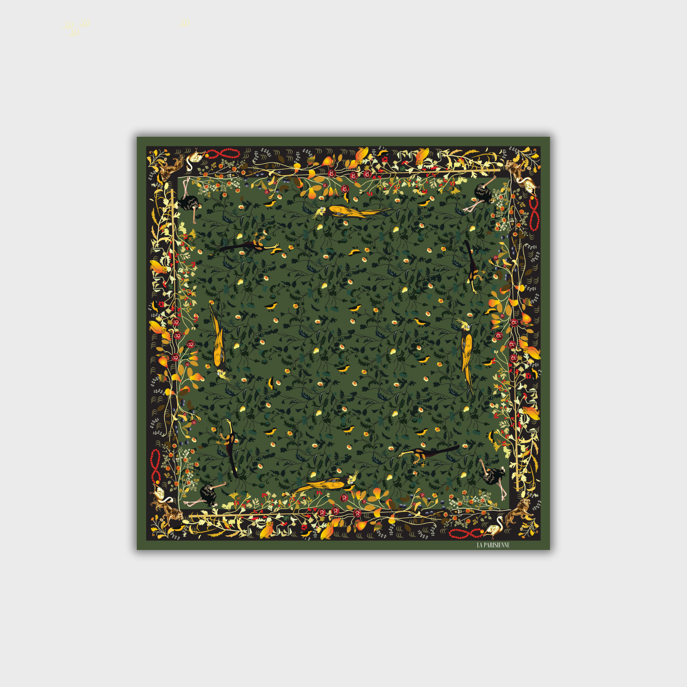 Carré 100% Soie Signature | La Parisienne