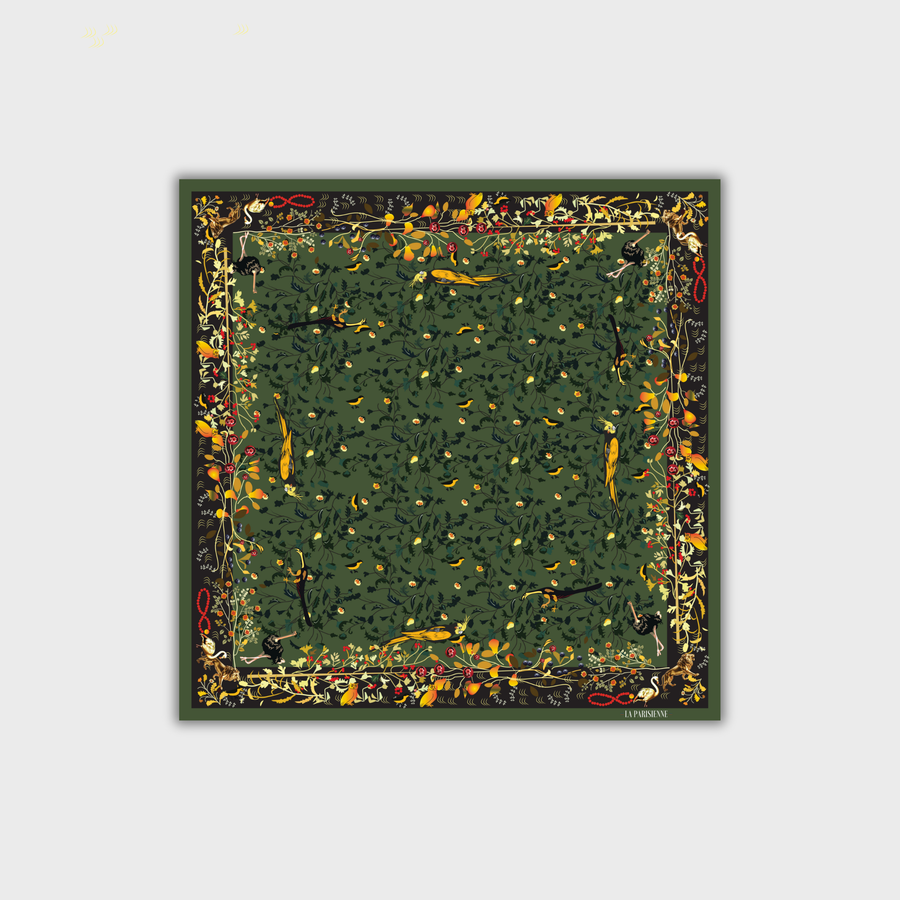 Carré 100% Soie Signature | La Parisienne