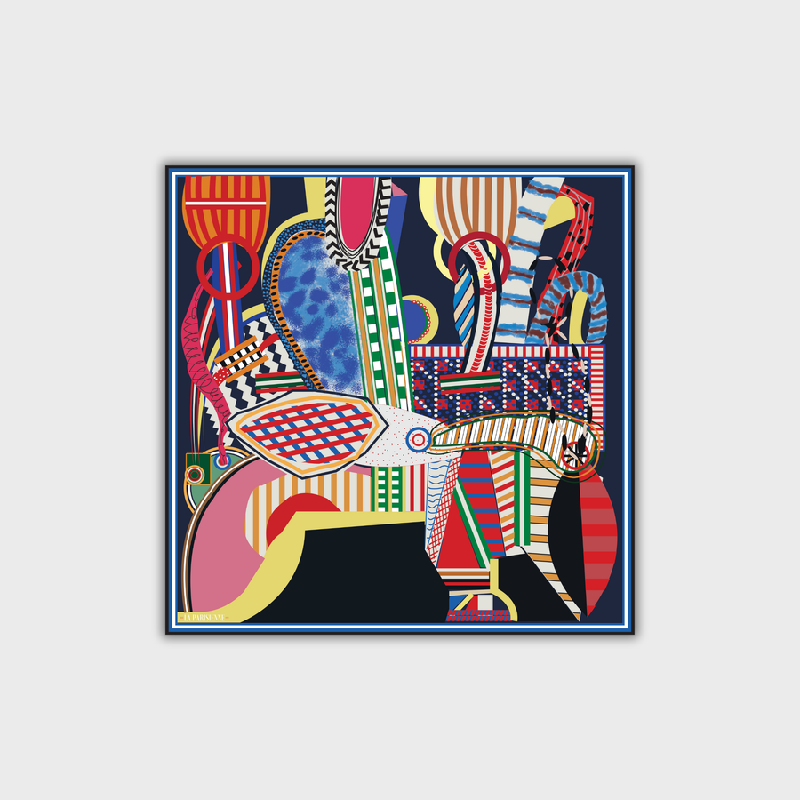 Carré 100% Soie Signature | La Parisienne