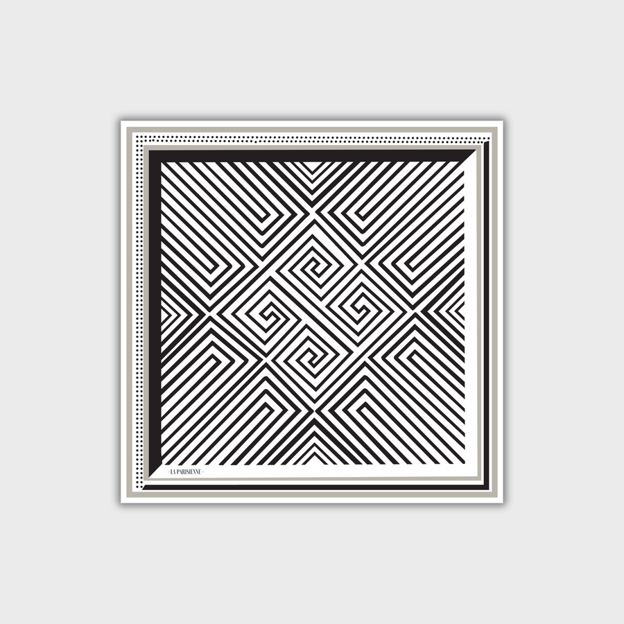 Carré 100% Soie Signature | La Parisienne