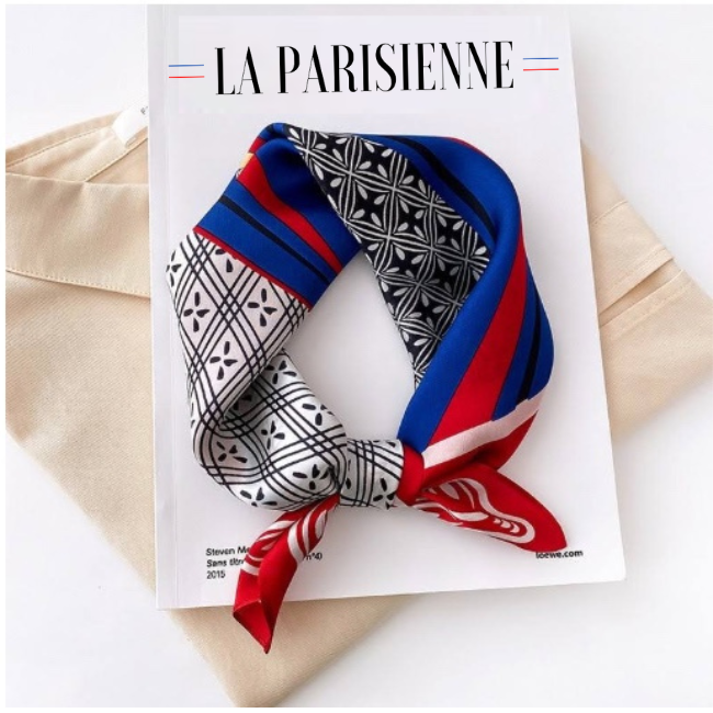 Carré 100% Soie Sophistiqué Femme | La Parisienne