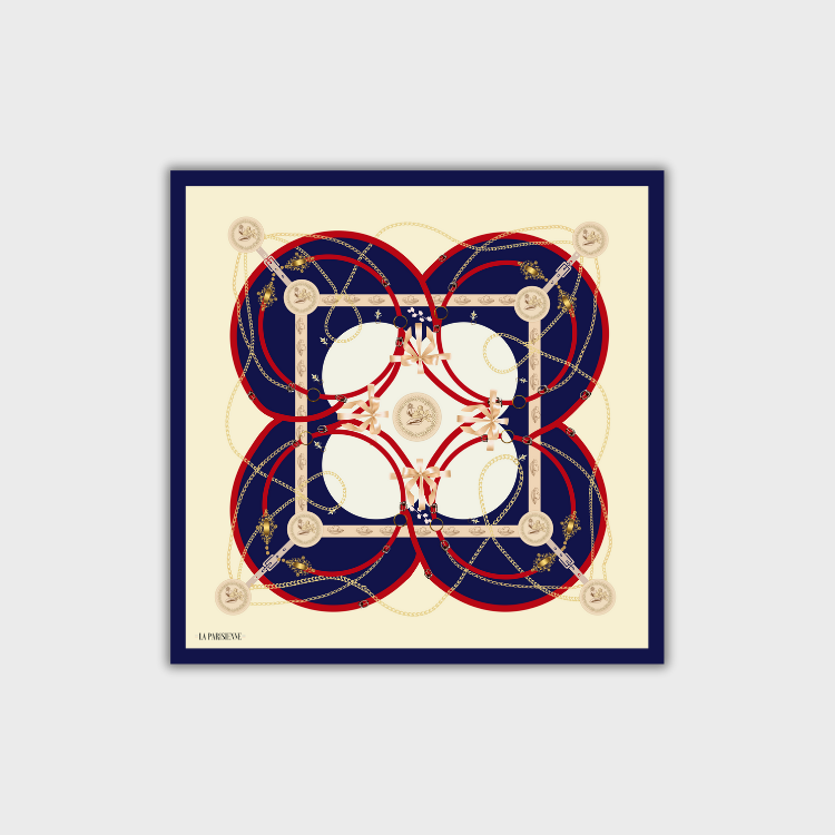 Carré 100% Soie Signature | La Parisienne