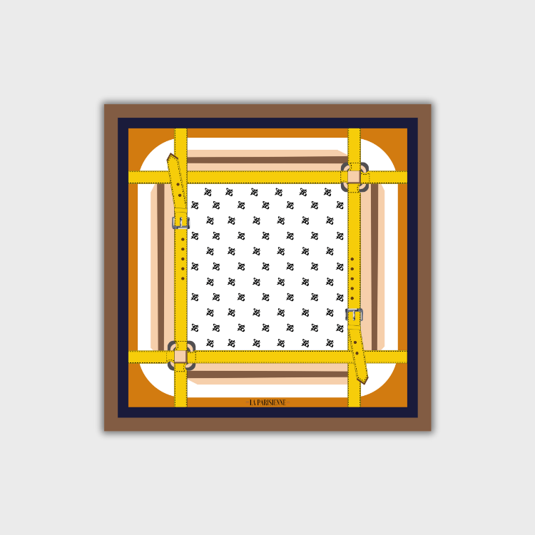 Carré 100% Soie Signature | La Parisienne