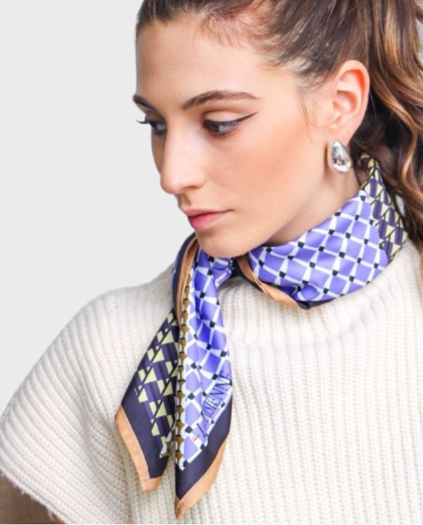 Carré 100% Soie Signature | La Parisienne