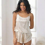 Pyjama Court & Intemporel 100% Soie | La Parisienne