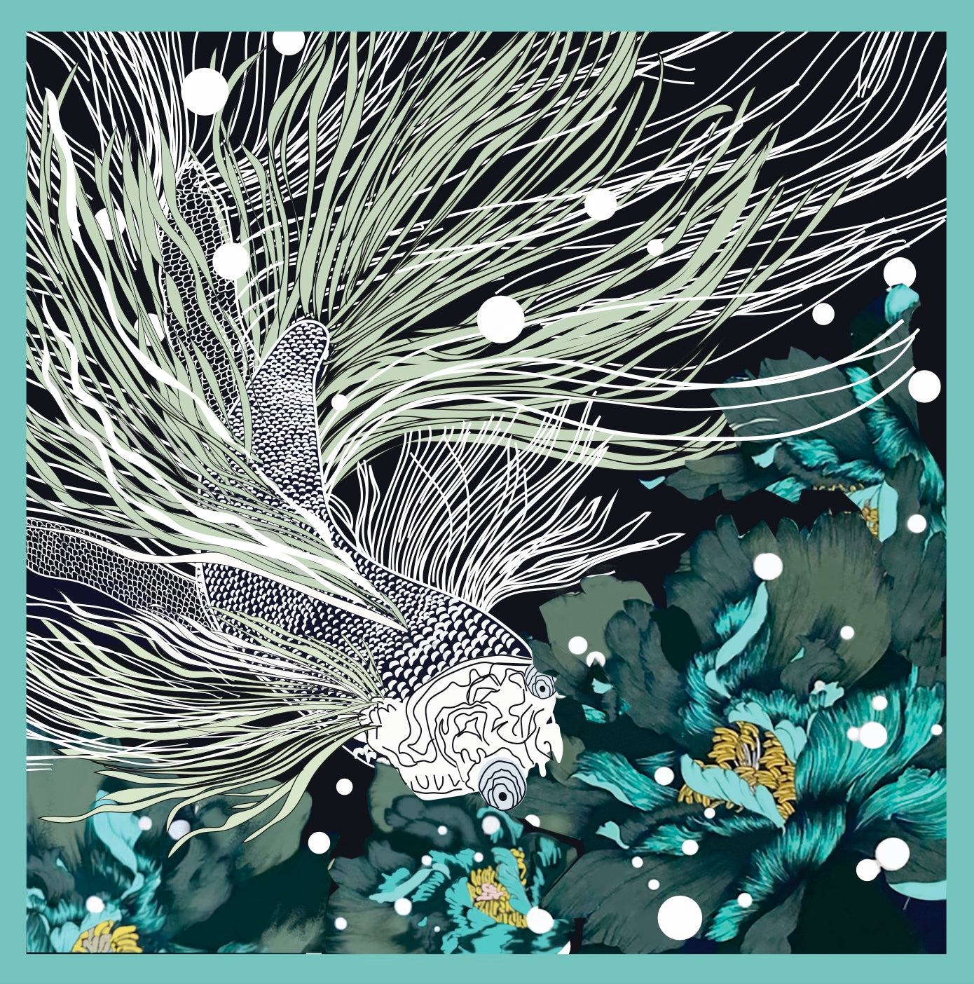 Carré 100% Soie Signature | La Parisienne