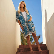 Kimono da spiaggia bohémien | La Parigina