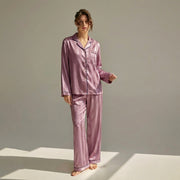 Pyjama À Manches Longues Femme 100% Soie | La Parisienne