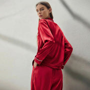 Pyjama À Manches Longues Femme 100% Soie | La Parisienne