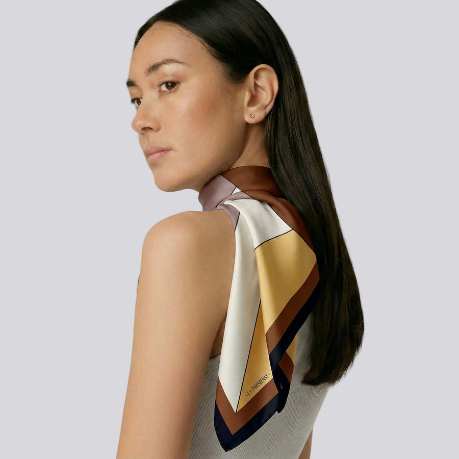 100% Silk Signature Square | La Parisienne