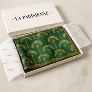 Carré 100% Soie Décoration Palmier Femme | La Parisienne