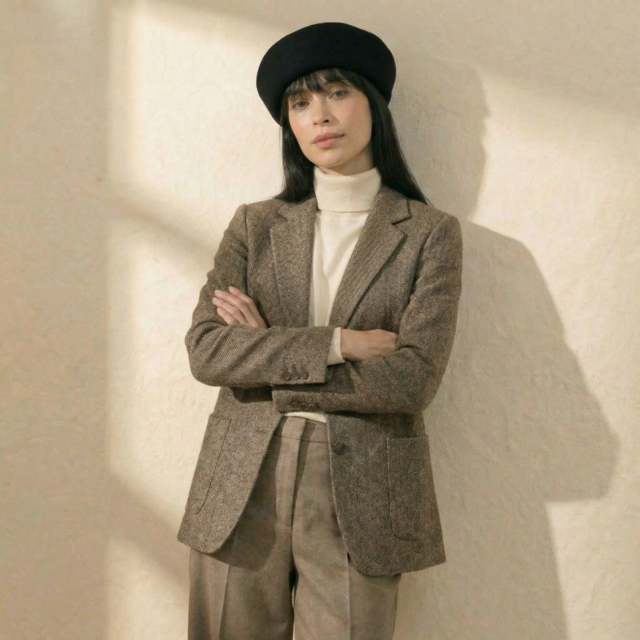 Béret Classique en Coton pour Femme | La Parisienne