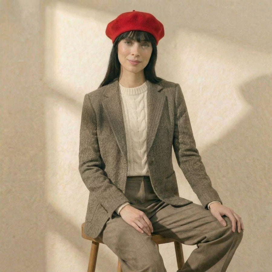 Béret Femme Cachemire | La Parisienne