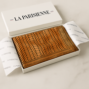 Women's 100% Silk Square Scarf with Indian Motif | La Parisienne 