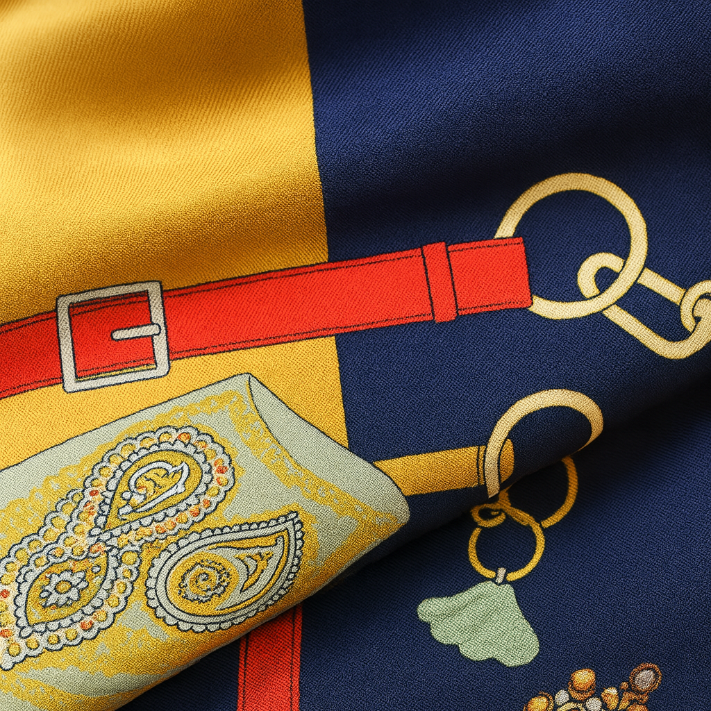 Chic 100% Silk Square for Women | La Parisienne 