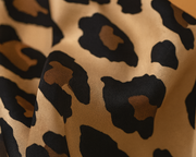 Carré 100% Soie Chic Décoration Léopard Femme | La Parisienne