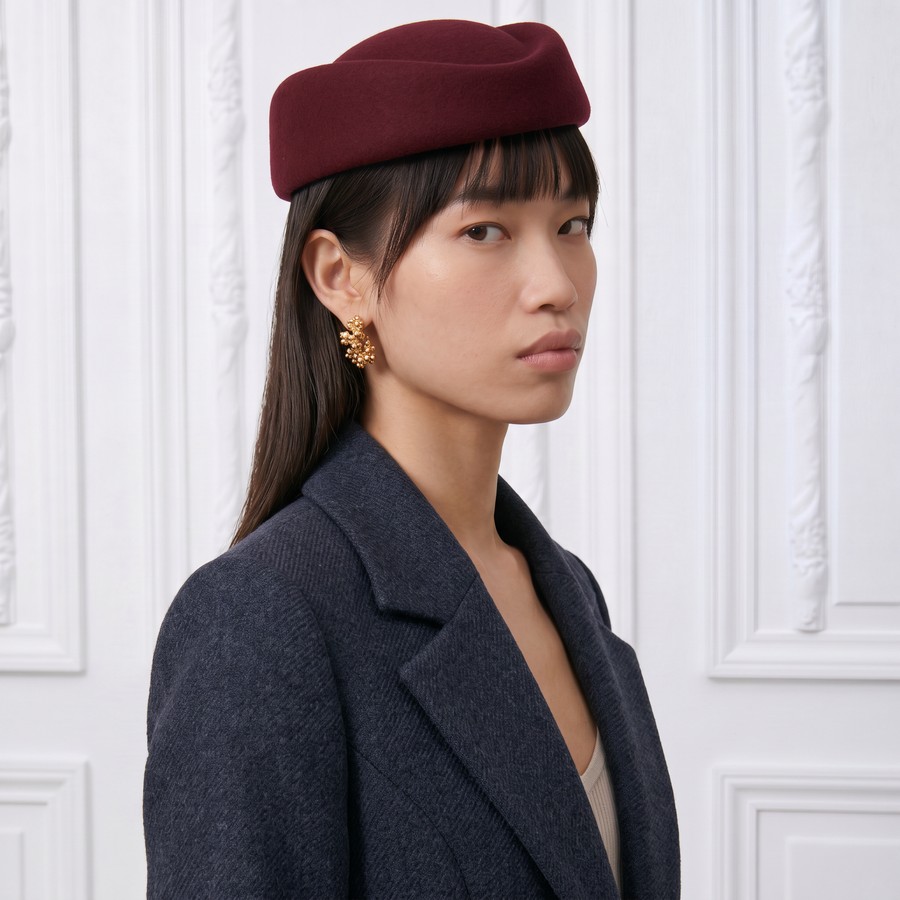 Béret Élégant Femme 100% Laine | La Parisienne