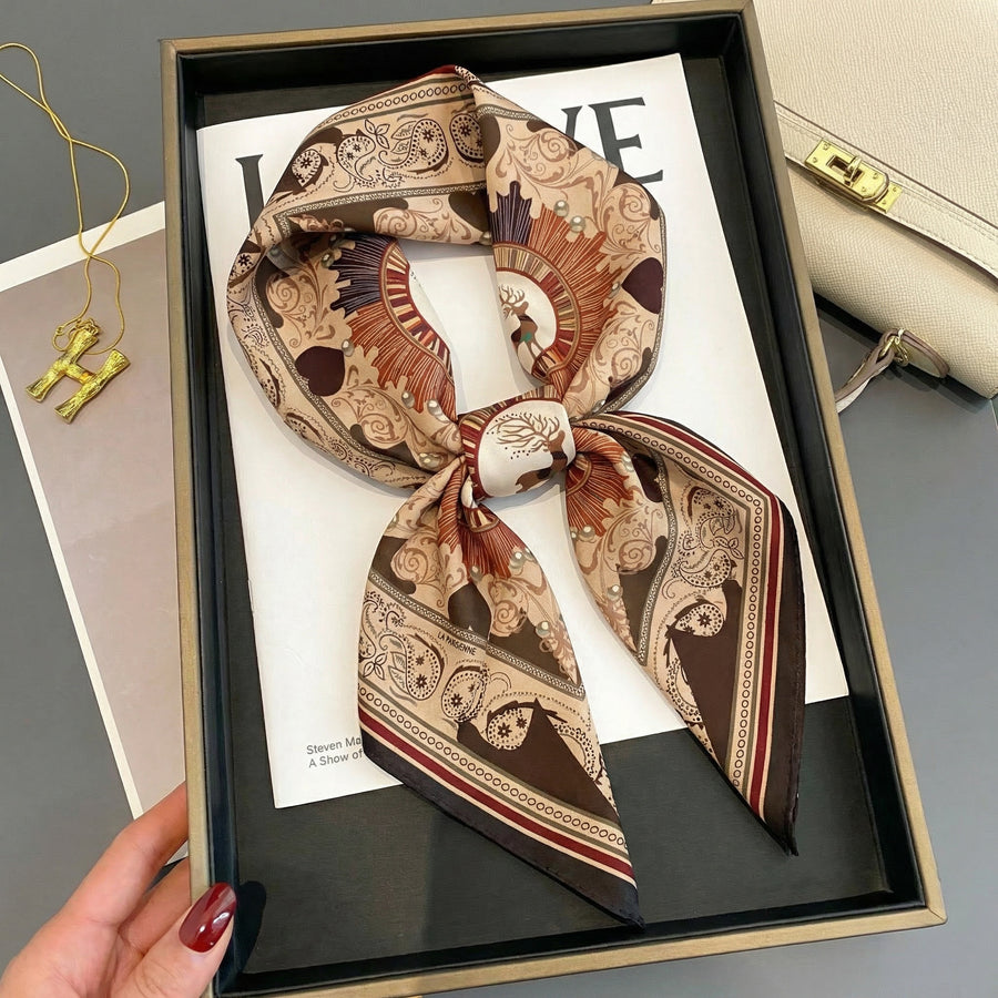 Sciarpa 100% seta Signature | La Parisienne