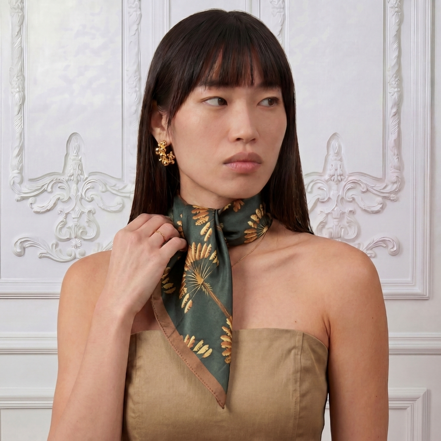 Carré 100% Soie Signature | La Parisienne