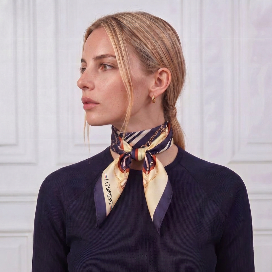Carré 100% Soie Signature | La Parisienne