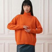 Maglione donna a collo alto e sciolto La Parisienne