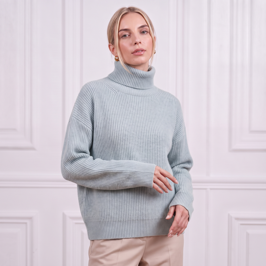 Pull Femme Hiver Col Haut | La Parisienne