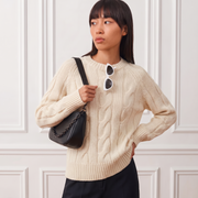 Pull en Cachemire à Col Rond pour Femme | La Parisienne