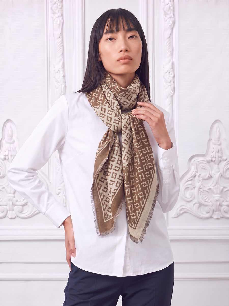 Timeless Elegant Louvre Scarf | La Parisienne