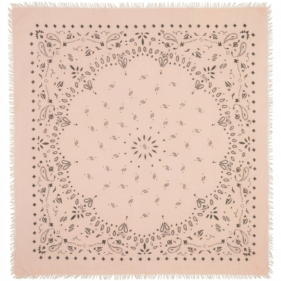 Bandana grande in cashmere 90 | La Parisienne