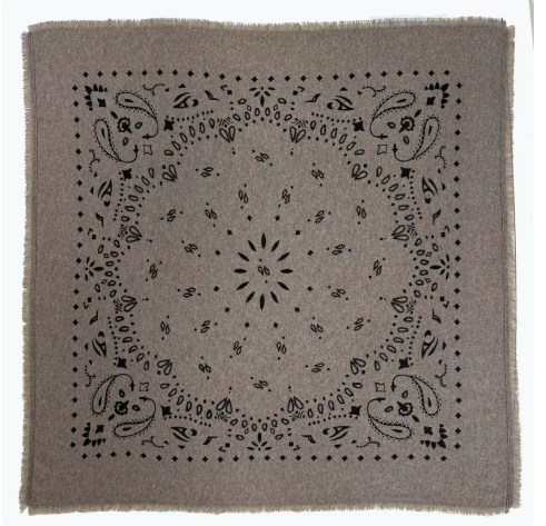 Grand Bandana Cachemire 90 | La Parisienne