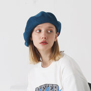 Damen-Baskenmütze aus 100 % Wolle, schick und zeitlos | Der Pariser 