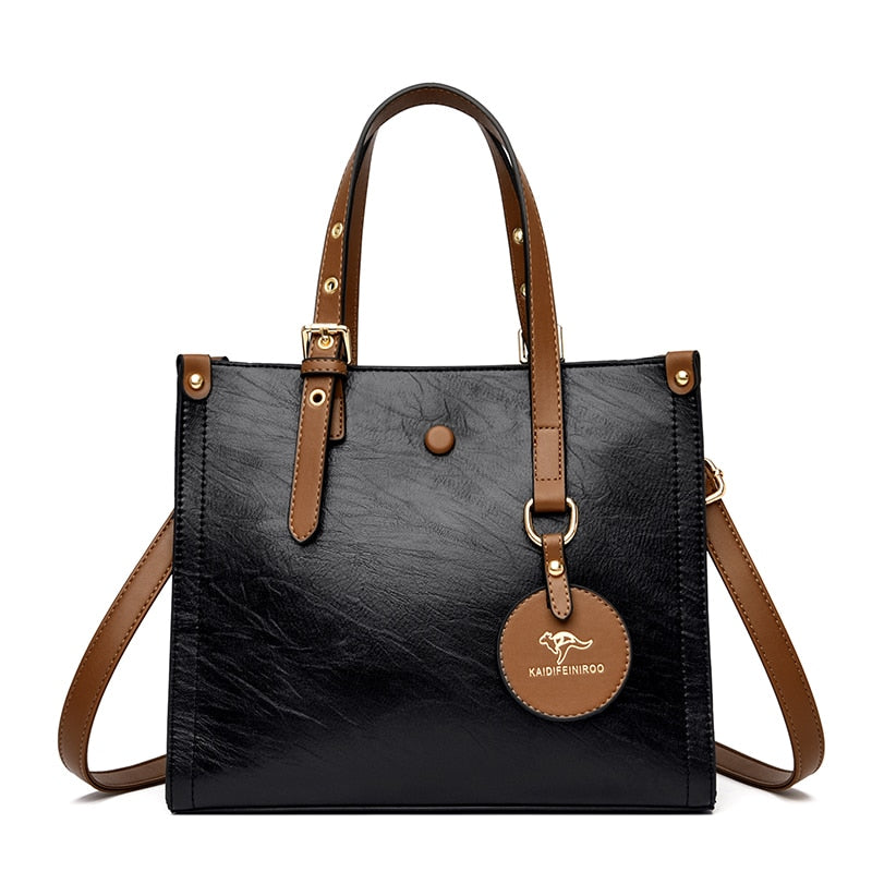 Original Split Leather Handbag | The Parisian 