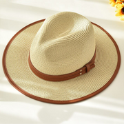 Women's Summer Straw Hat Panama Style | The Parisian 