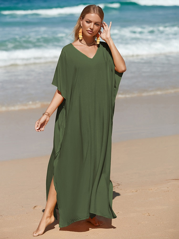 Robe de Plage Chic Noire Femme | La Parisienne